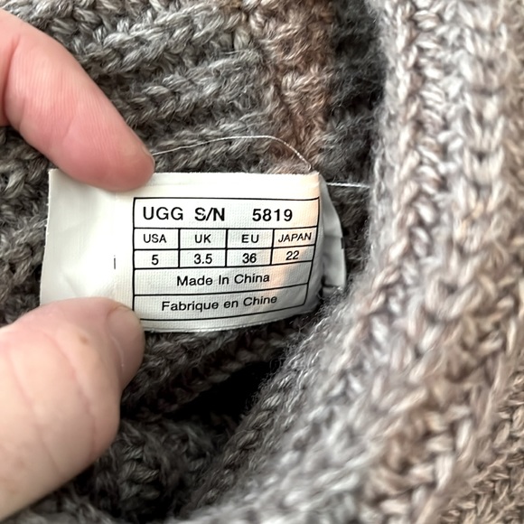 Ugg Classic Cardi Boots Size 5 - Picture 7 of 10